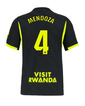 Atletico Madrid Rodrigo Mendoza #4 Maglia Gara Trasferta Repliche 2026-27 Maniche Corte Atletico Madrid Rodrigo Mendoza #4 Maglia Gara Trasferta Repliche 2026-27 Maniche Corte